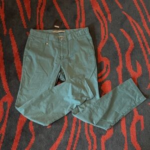 Boss Teal Chinos